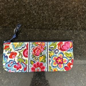 Vera Bradley pencil pouch/ makeup bag!!